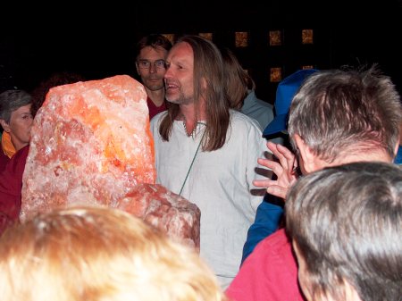 Foto: Die Wandergruppe besuchte unter der Führung von Gerhard Schilcher die Salzwelten
